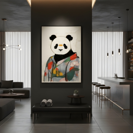 mockup quadro Kimono Zen