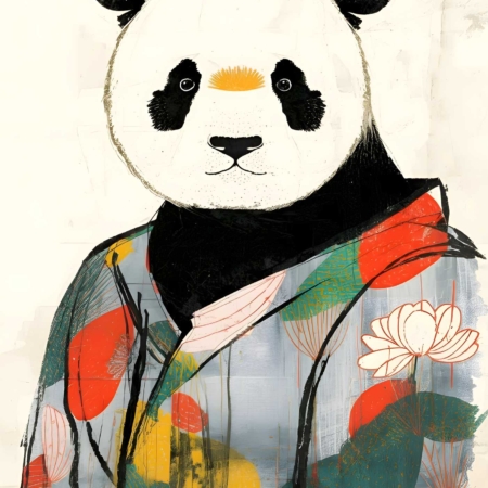 Quadro Kimono Zen