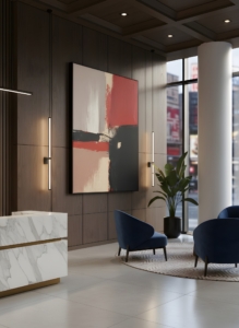 mockup quadro Orizzonti Verticali