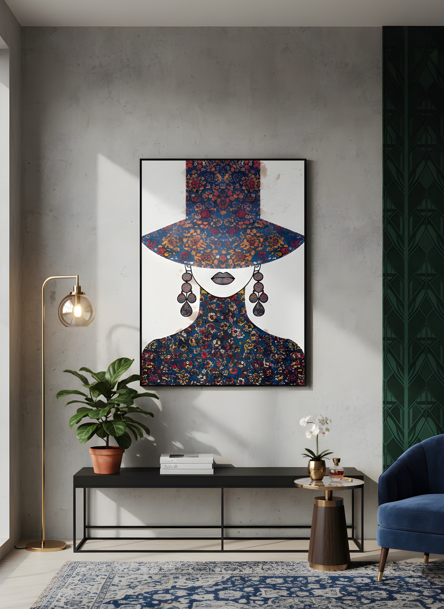 Segreto di Seta mockup quadro Segreto di Seta