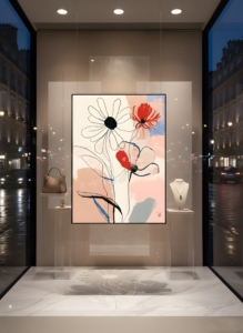 mockup quadro Sinfonia Botanica