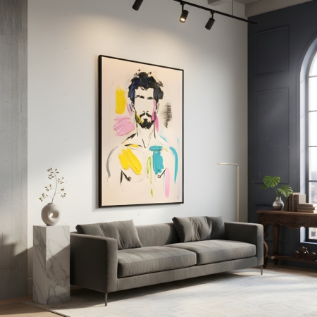 mockup quadro Soglia di Sguardo II