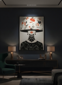 mockup quadro Tessuto di Sé