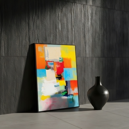 mockup quadro Campo Cromatico