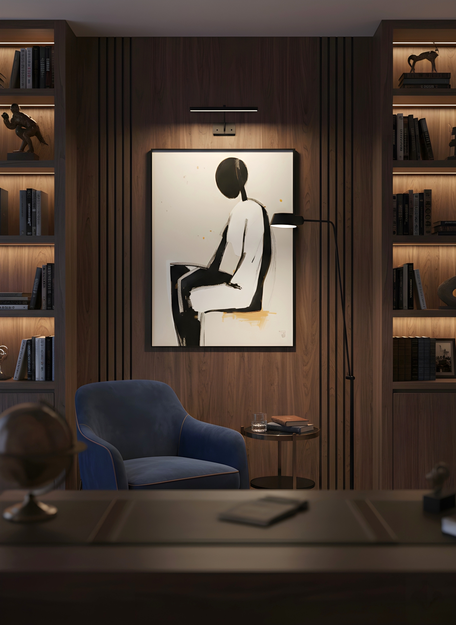 luce mockup quadro Ombra e Luci