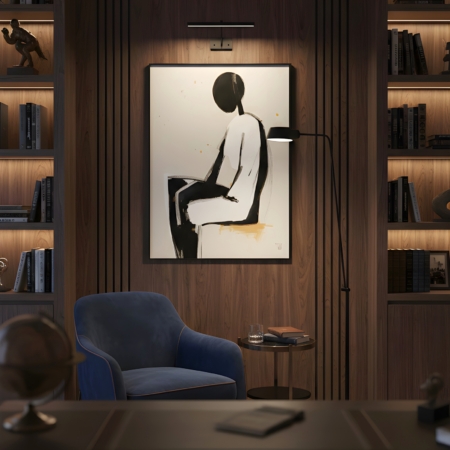 mockup quadro Ombra e Luci