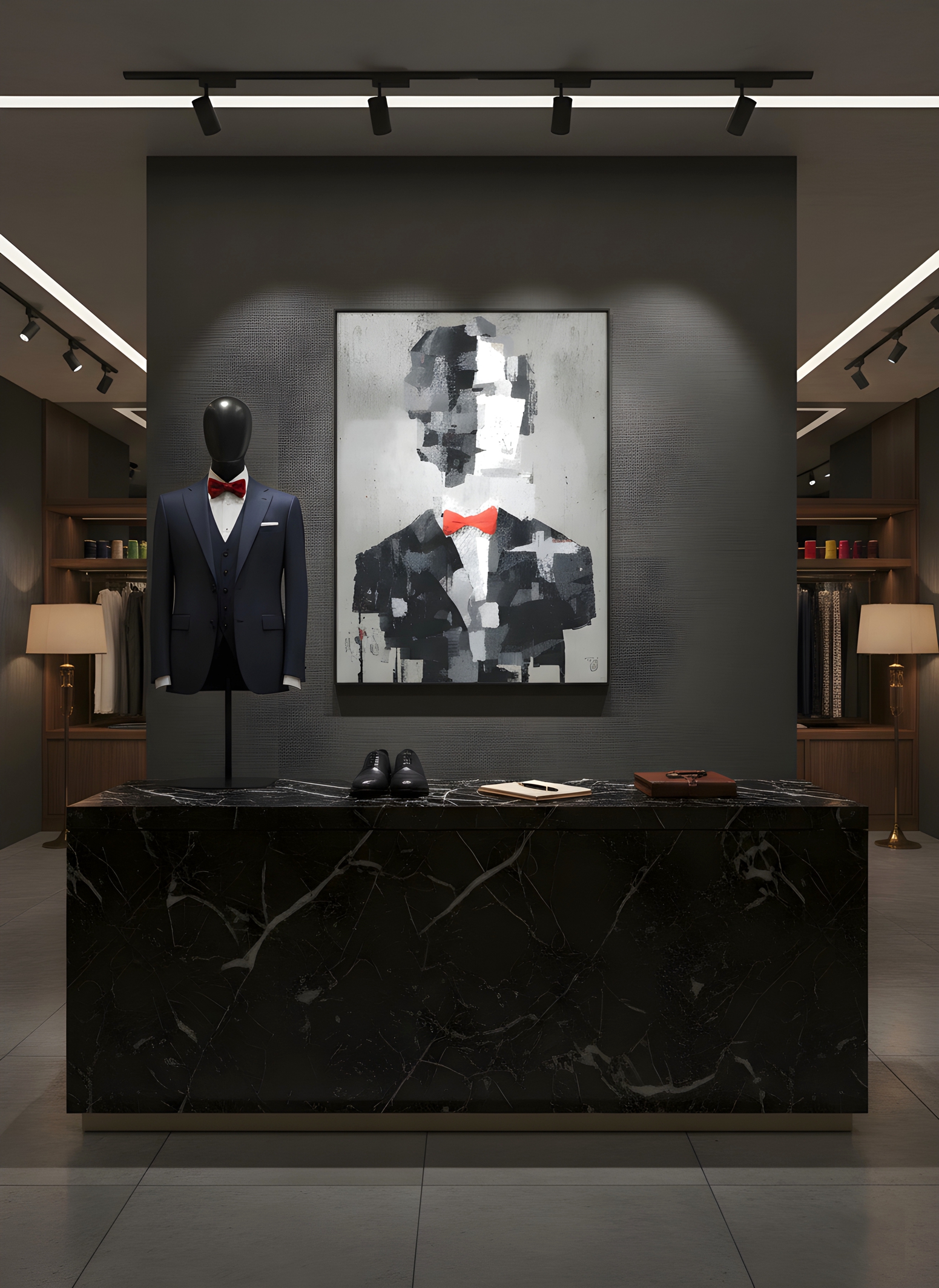 Frammenti di Gentleman mockup quadro Frammenti di Gentleman