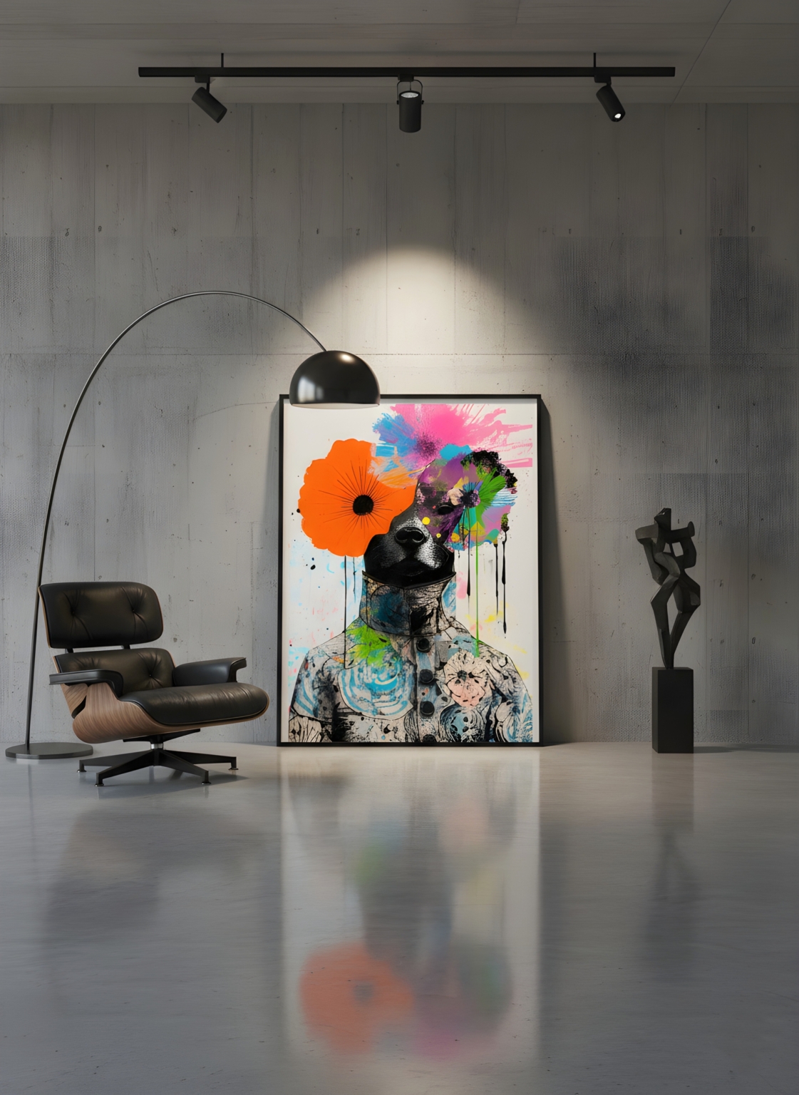 Metamorfosi mockup quadro Metamorfosi Pop