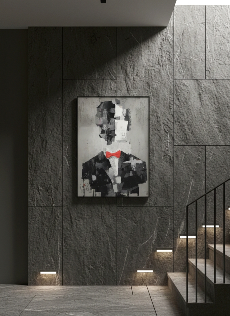 gentleman mockup quadro Gentleman